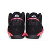 Jordan Air Jordan 6 Comfortable And Lightweight Slip Resistant Abrasion Resistant Mid top Toddler Shoes Black Pink 384667-023