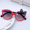 2025 Cute Sunscreen for Boys and Girls, Cute Baby Bow Children's Sunglasses, Little Princess Cartoon Glasses