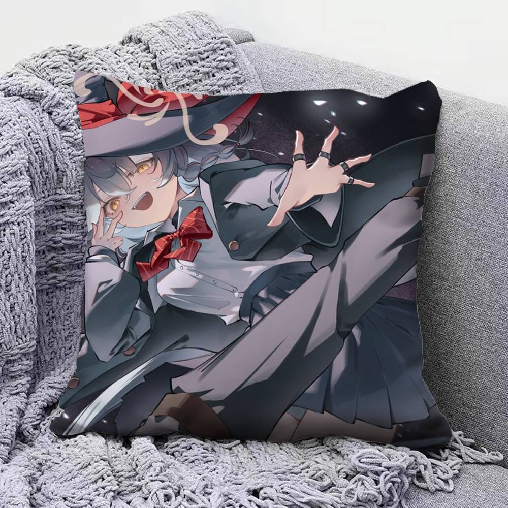 Eri Shirao Blue Archive Anime Girl  Pillow Covers Home Sofa Cushion Covers and Aecorative Custom