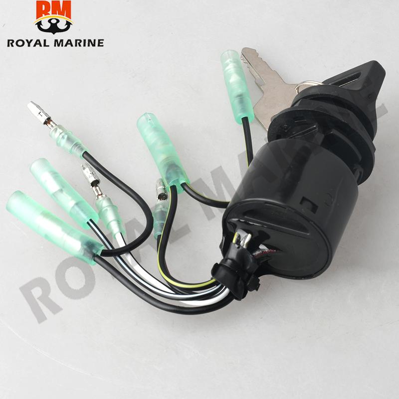 35100-ZV5-013 35100ZV5013 Ignition Switch & Key for Honda 15-225HP BF115 BF135 BF150 BF200 BF225 Remote Control Box