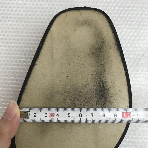 USED/L.E. Limited Edition Business Dress U-tip Shoes 24.5 Brown Made In Japan