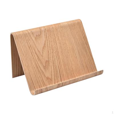 Phone Holder Stand Smartphone Mount Sturdy Wooden Simple Desktop Cellphone Bracket