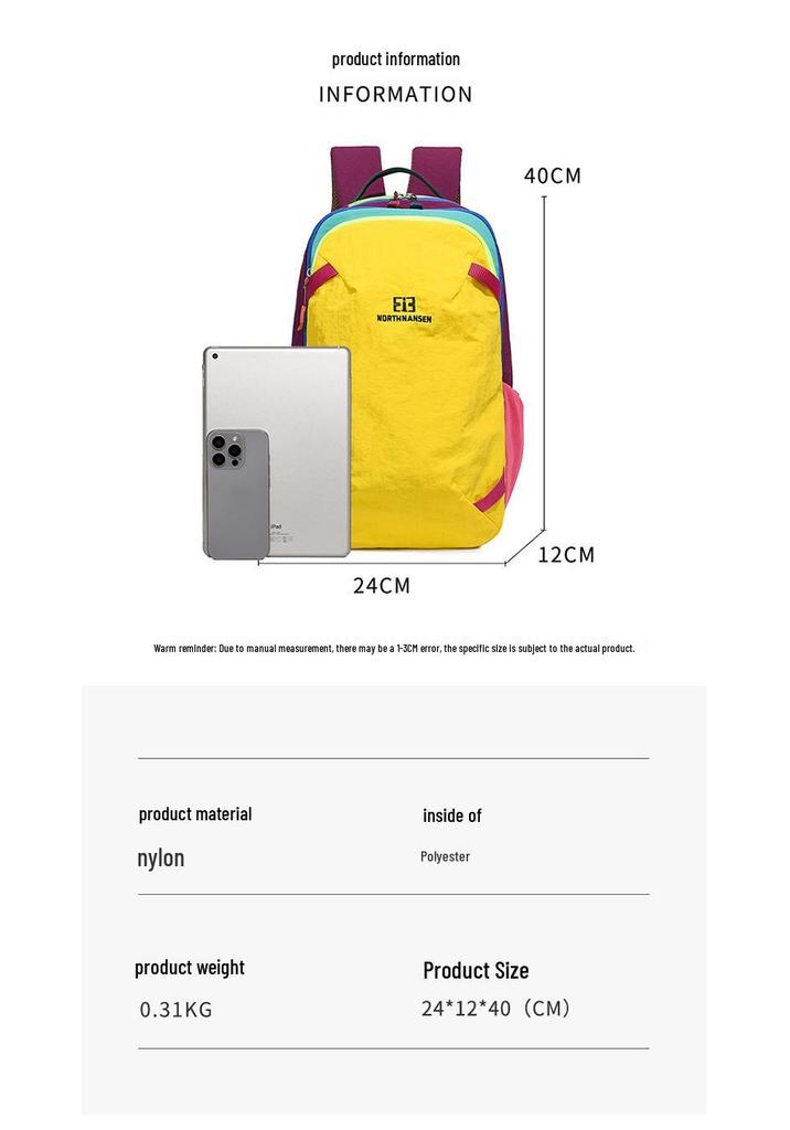 2026 Cross-Color Lightweight School Backpack - Large Capacity for Boys & Girls, Perfect for Outdoor Travel