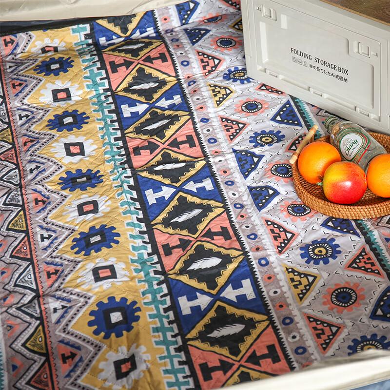 Antelope Ethnic Portable Picnic Blanket