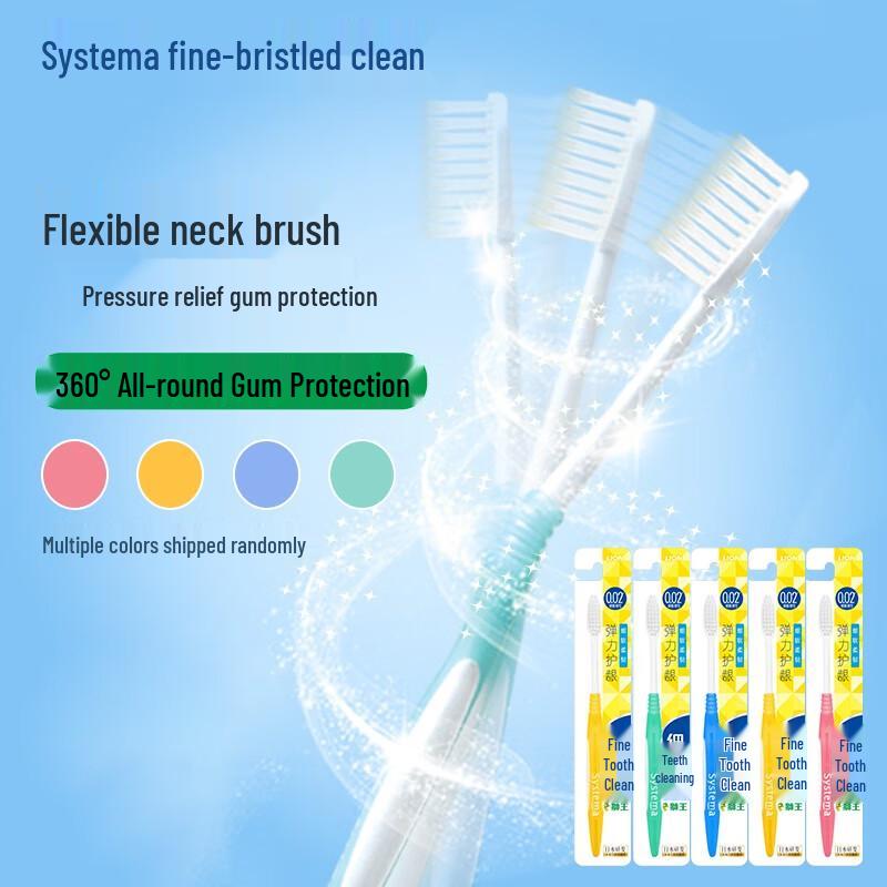 Lion Fine Teeth Clean Charcoal Toothbrush