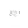 Drawer Storage Box Small Box for Separation and Organization Transparent PET Plastic Division Magic Tool