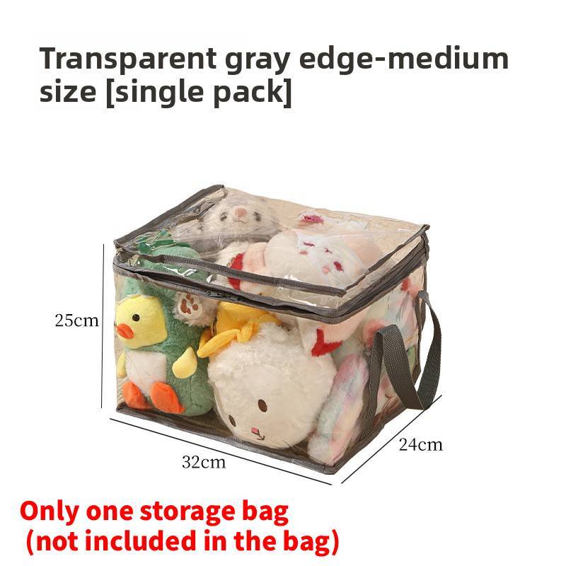 Modern Cubic Pvc Toy Storage Bag With Foldable Waterproof Design For Bedroom And Living Room Organization
