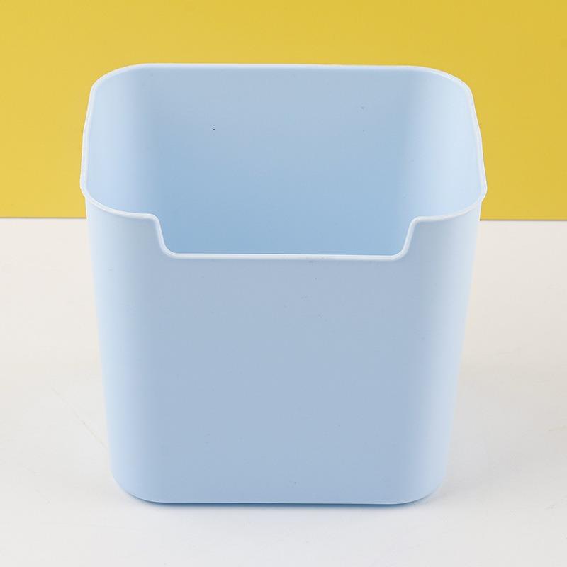 Large Capacity Drop Resistant Simple Style Desktop Pen Holder Stationery Storage Pencil Case