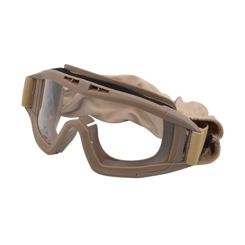 Unisex Tactical Goggles: Outdoor CS Glasses for Special Forces - Explosion-Proof & UV Protection