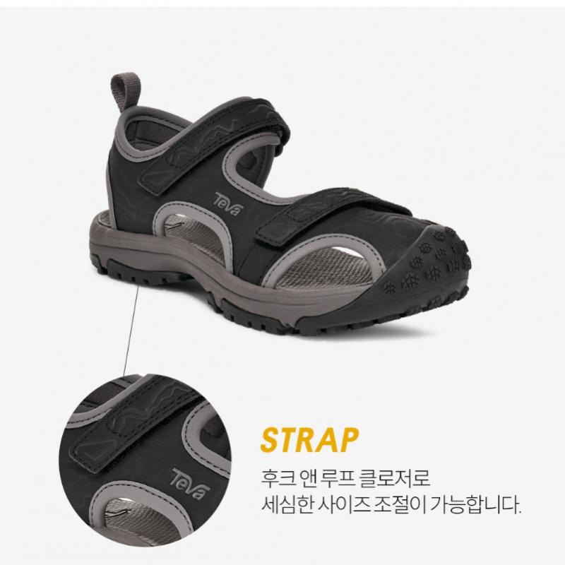 Teva Kids Close Toe Water Sandal Toachi Hydratrek Stvt261670c Blk