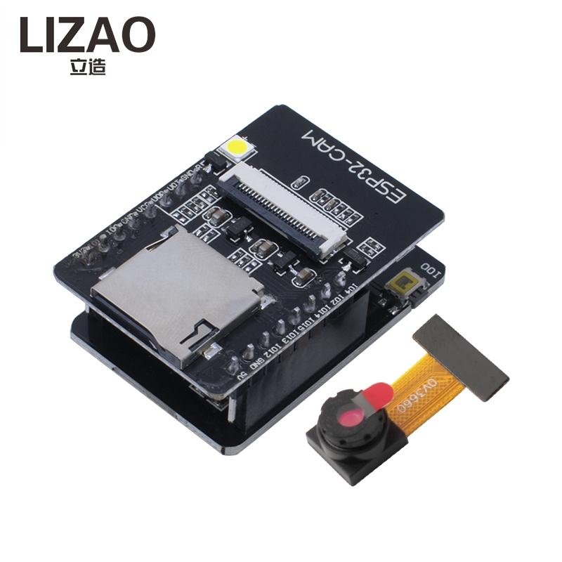 LIZAO ESP32-CAM Development Board, WiFi+Bluetooth Module with OV3660 High-Definition Camera