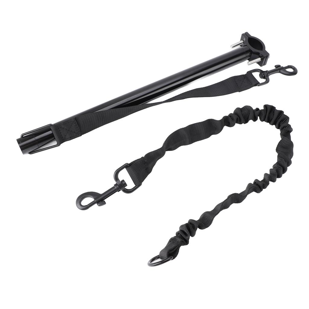 Sykkel Hundebånd Enkel Montering Fjerning Fleksibel Sikkerhet Hund Sykkelbånd for Utendørs Trening