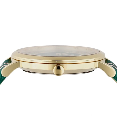 Versace NEW GENERATION Women's Watch, Green Dial, Stainless Steel, Sapphire Crystal, Quartz Movement, 36mm, Swiss Made, VE3M00322