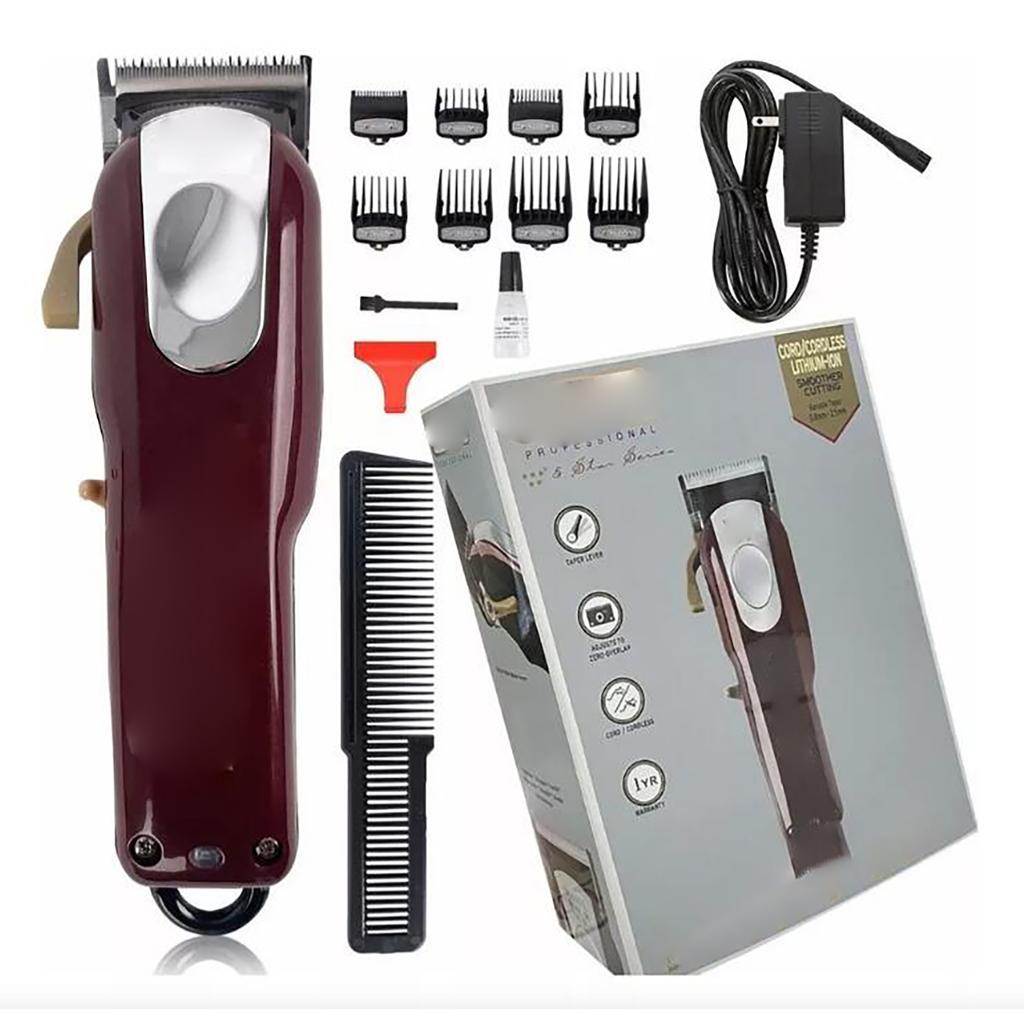 Kabelloser Haarschneider Professionelles Friseur Trimmer-Set zum Haareschneiden und Pflegen