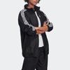 Adidas Originals Large Logo Print Jacket Women Jackets Black FU1756