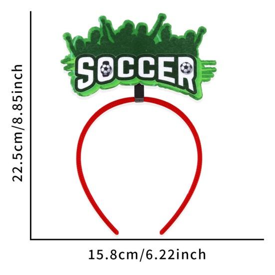 Yousheng 2026 Soccer Headband Functional Sports Hair Hoop Versatile Sports Hairband Unisex Game Day Football Fan Accessory