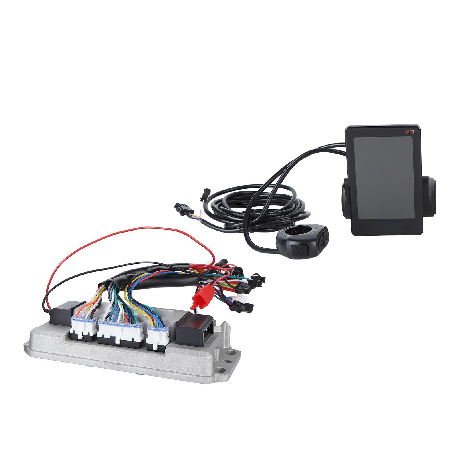 Electric Bike Controller Kit Brushless Controller with LCD Display Panel Electric Bike Conversion Set 36V 48V 60V 1000W