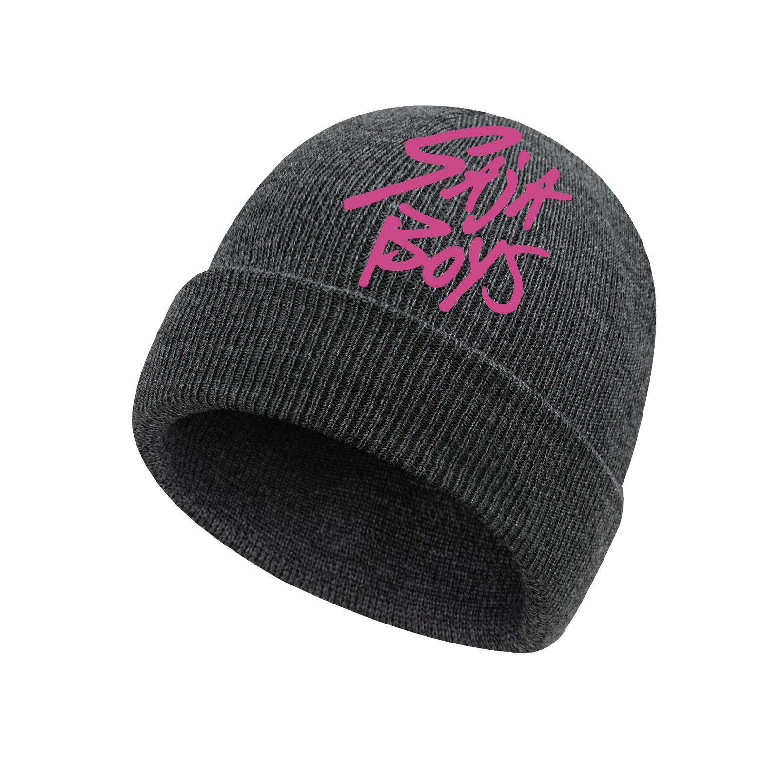 

Children s Fashionable, Comfortable, Warm Printed Knitted Hat One Size