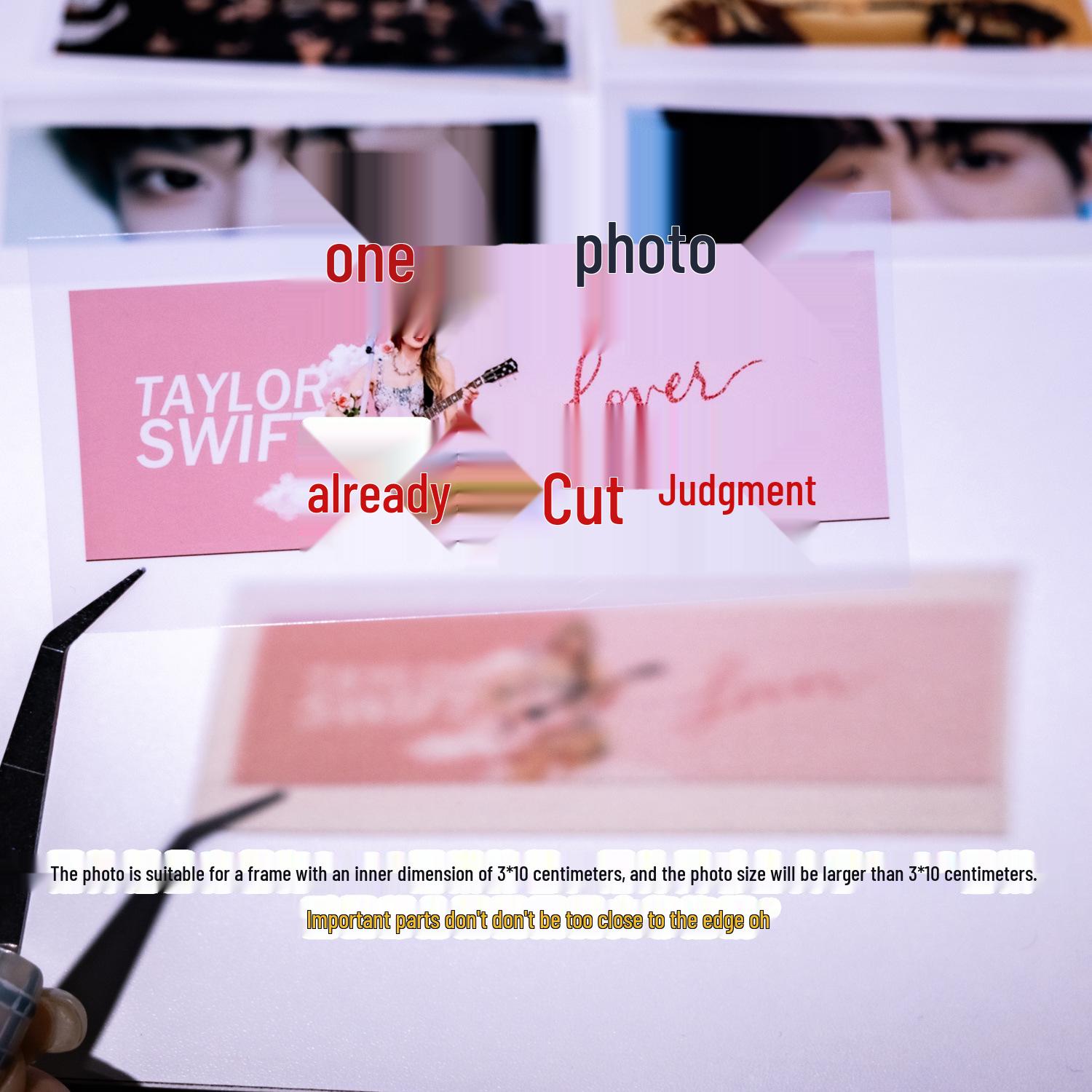 

2D Концертные Звездные Аниме Полоски для Глаз - Полупрозрачный Подарочный Набор