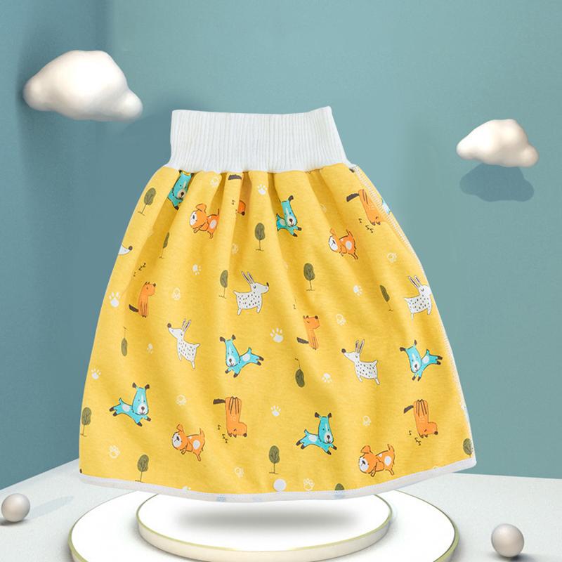 Baby Diaper Waterproof Skirt Infant Leak-Proof Urine Training Pants Cloth Diapers Kids Nappy Sleeping Bed Potty Trainining Items