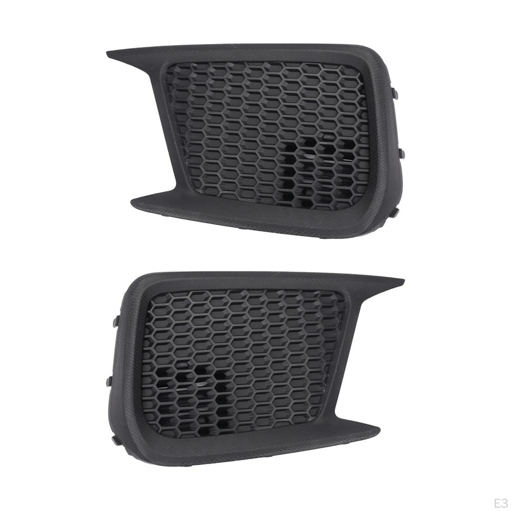 Fog Light Bezel Replacement Automotive Accessories Repair Parts Easy Installation Honeycomb High