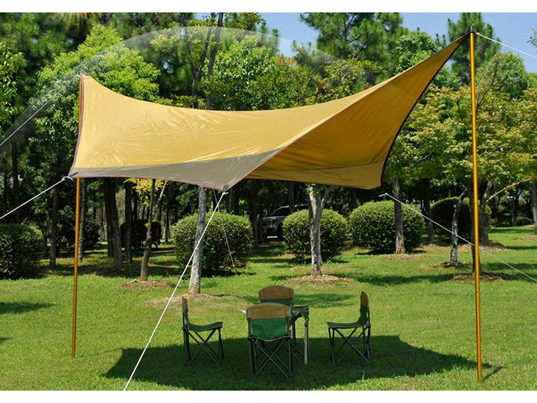 Reflektierende Outdoor-Markisenzelt-Abspannleinen - 50m Länge, 4mm Dicke, Winddicht für Camping und Strand