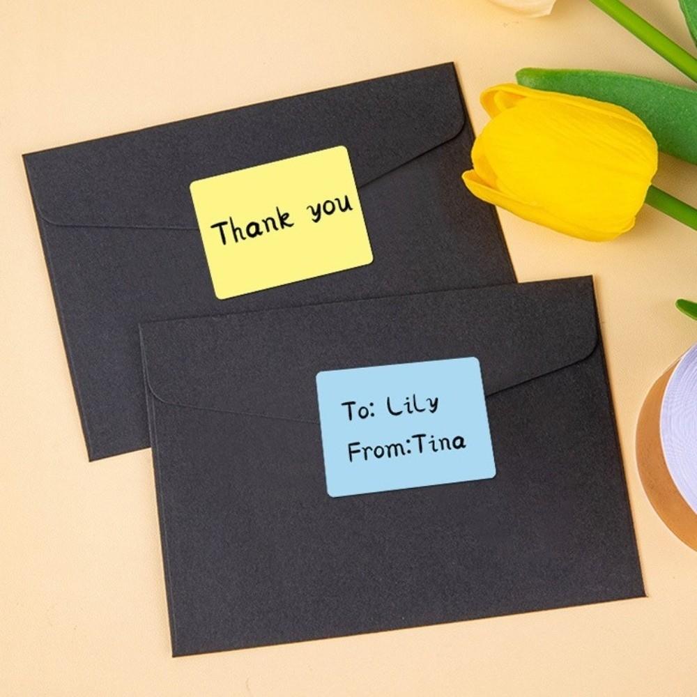 200pcs Handwritable Label Paper Self Adhesive Category Labels New Label Stickers  Home Accessories