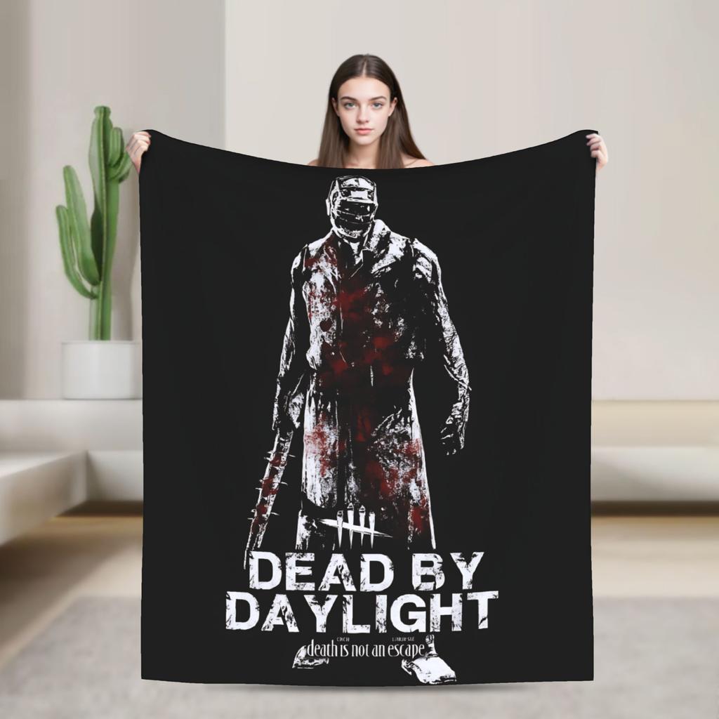 DBD Deads by Daylights  Blanket  Super Warm Street Trend Plush Throw Blanket For Girls Boys Home Decor Flannel Bedspread Cover