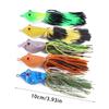 10cm 8.4g Simulated Frog Bait Topwater Frog Lures with Treble Hook Ray Frog Crankbait Lures Swimbait Fishing Lure