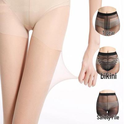Medias ultrafinas 10D para primavera y verano: pantimedias resistentes a los enganches para hermosas piernas de mujer, calcetines invisibles