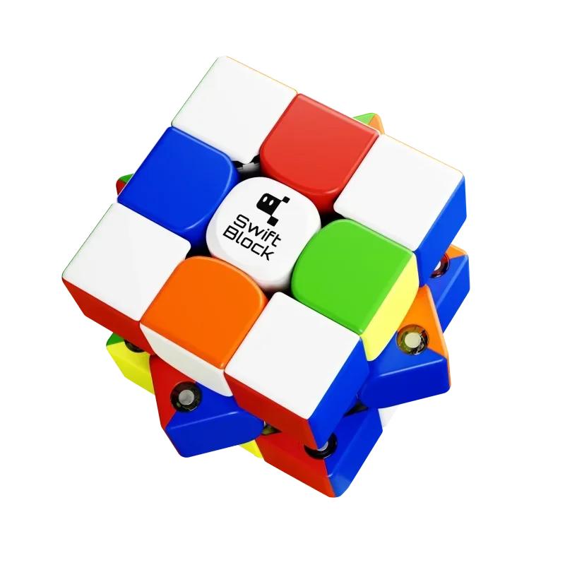 GAN Cube Swift Block 355s 3x3 Magnetic 3x3x3 Speed Cube Magnetic Profession Cubo GAN 355S 3x3 Educational Toy