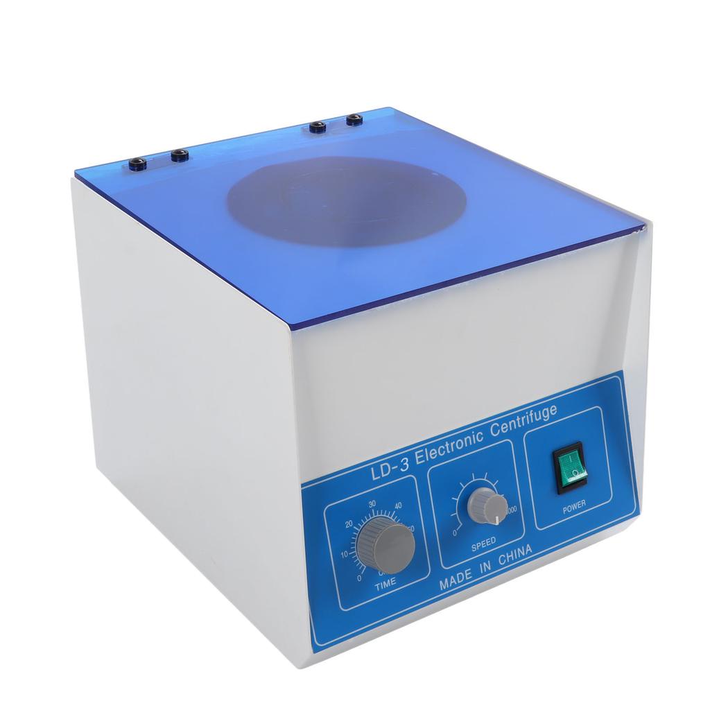 Elektrická laboratorní stolní centrifuga 4000 ot./min 2770xg Laboratorní centrifuga s časováním a regulací rychlosti EU zástrčka