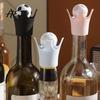 Reusable Bottle Seals Football-shaped Wine Stoppers, Silicone Champagne Sparkling Savers, Leak-proof Sealer Food Grade Savers for Beer