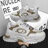 Men's shoes 2025 new autumn versatile high-end youth sports shoes student Xiaobai casual platform dad shoes