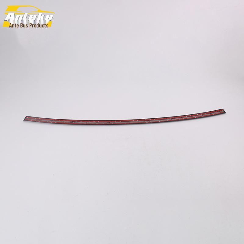 19 CS85 Rear Guard Plate Sequin & Trunk Tailgate Protection Pedal - Stainless Steel Car Sticker Decoration