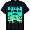 Motorhome Rv Camping Camper Rv Alone In The Universe T-Shirt1
