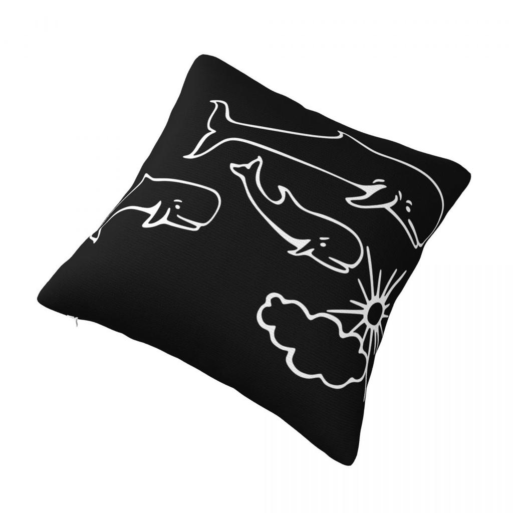 Whales And Sun Tattoo By Robe De Extremoduro Band Pillowcases Merch Printed Cushion Cover Pillow Covers Home Decoration