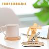 1pcs,Spoof Man Money Clip, Banknote Holder, Christmas Ornament, New Year Decoration, Funny Shape Design, Unique Birthday Gift, Special Design