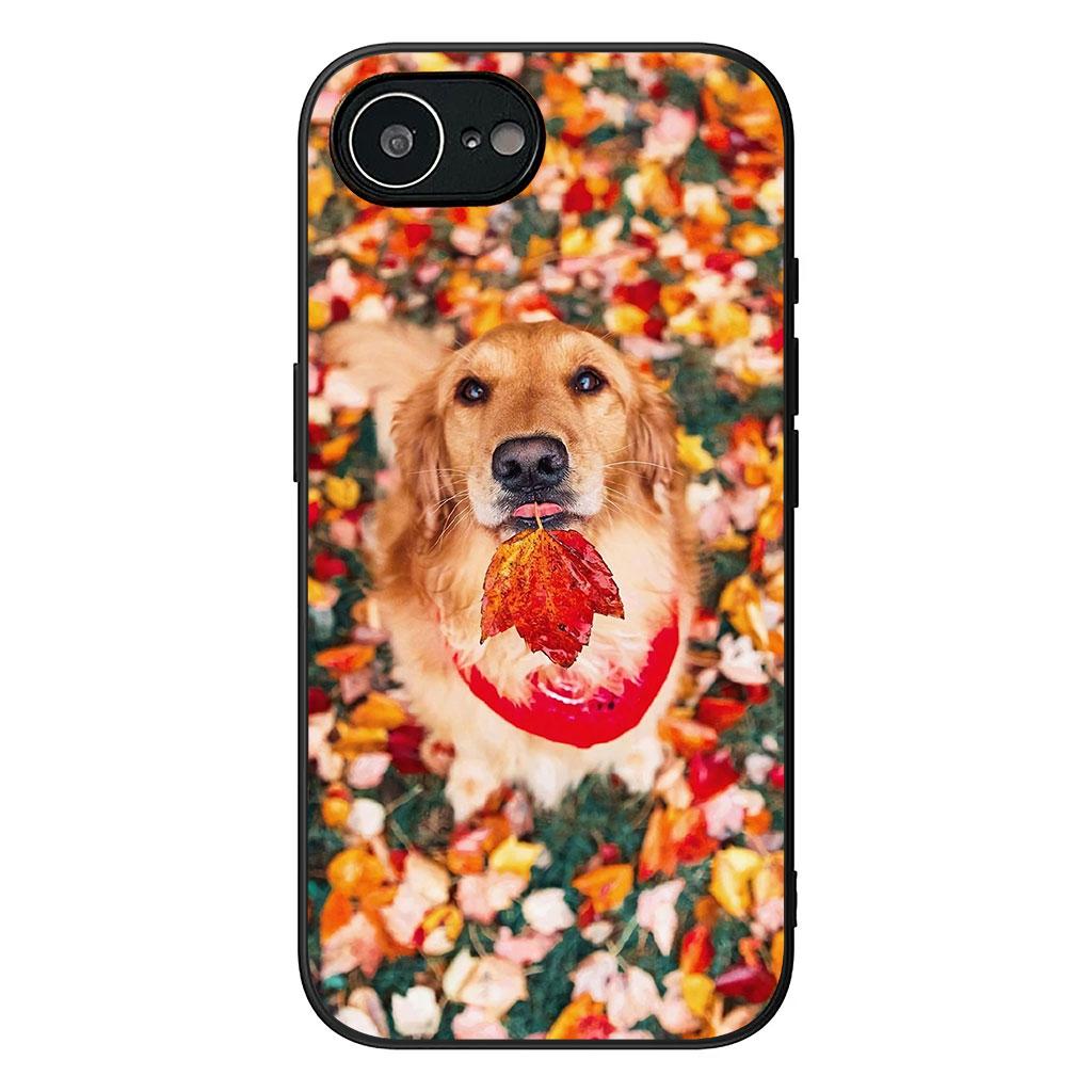 

Cover for Apple iPhone 16 15 14 Plus 13 12 Mini 17 Pro Max + ProMax 16E Air Phone Case Pets Golden Retriever Dog iPhone 12 Pro