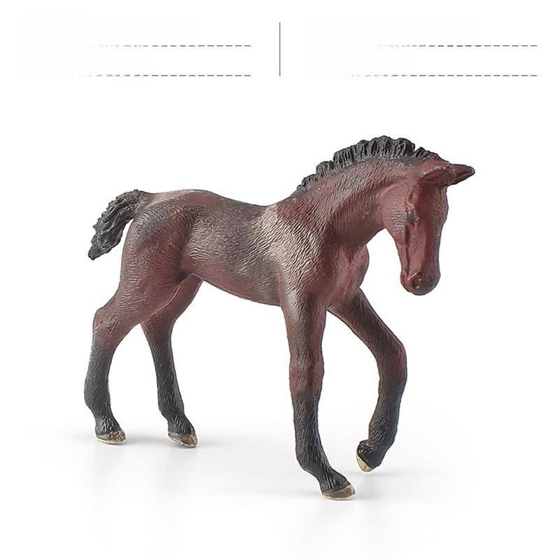 

Andalusian Horse Handcrafted Static Model For Animal Collectors And Decor Style E