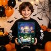 Calendario de Adviento Hospital de Animales de Terror Halloween 2026, Cuenta Atrás Sorpresa de 24 Días con Piezas Misteriosas, Adornos Acrílicos, Figuras Coleccionables