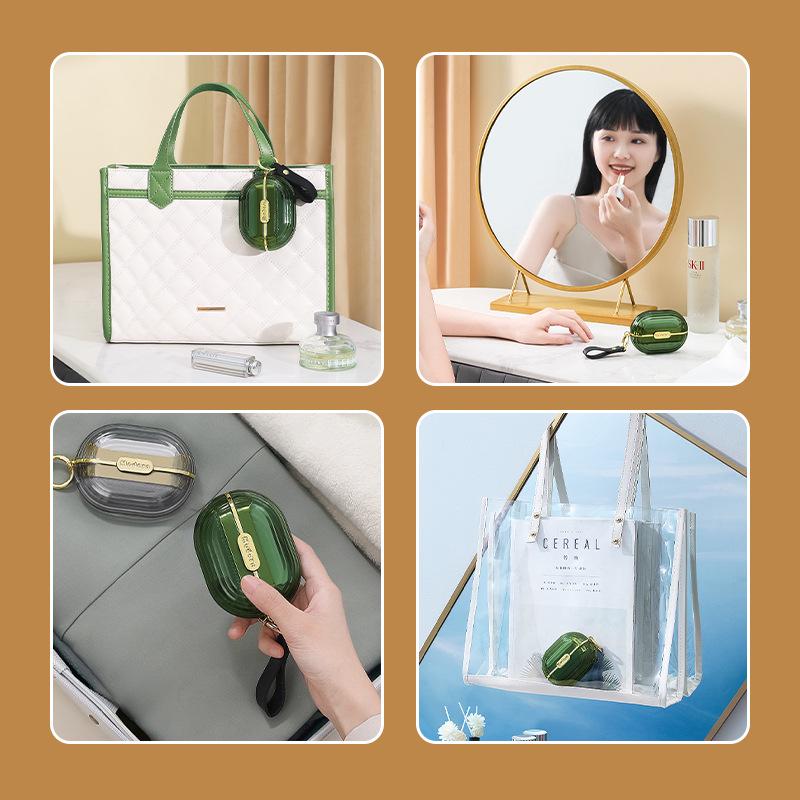 Portable Double-Sided Lint Roller with Lid – Light, Compact for Travel