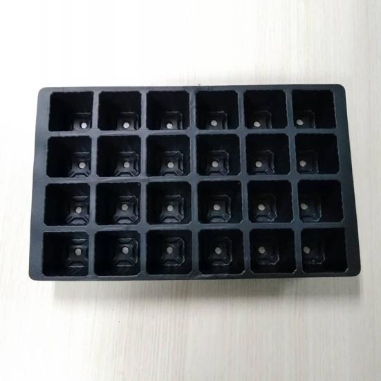 Germination Tray Transparent Cover Eco-friendly PP Flower Nursery Pot for Succulent