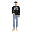 FW22 Letter Print Crew Neck Pullover Long Sleeve Sweatshirt Men sweatshirt Black LMT003691101228K11000