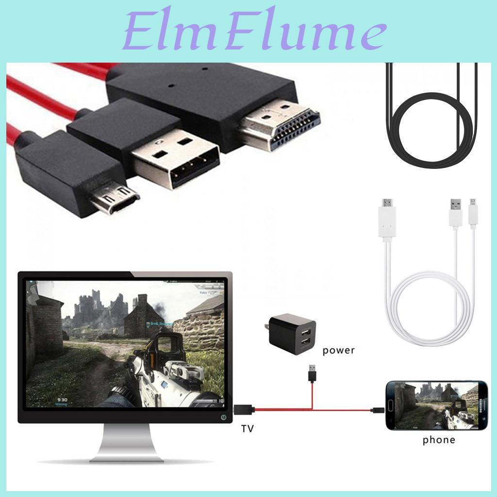 Usb Microusb Ramidos C To Hdmi 4k Cable Hdtv Tv Digital Av Adapter For