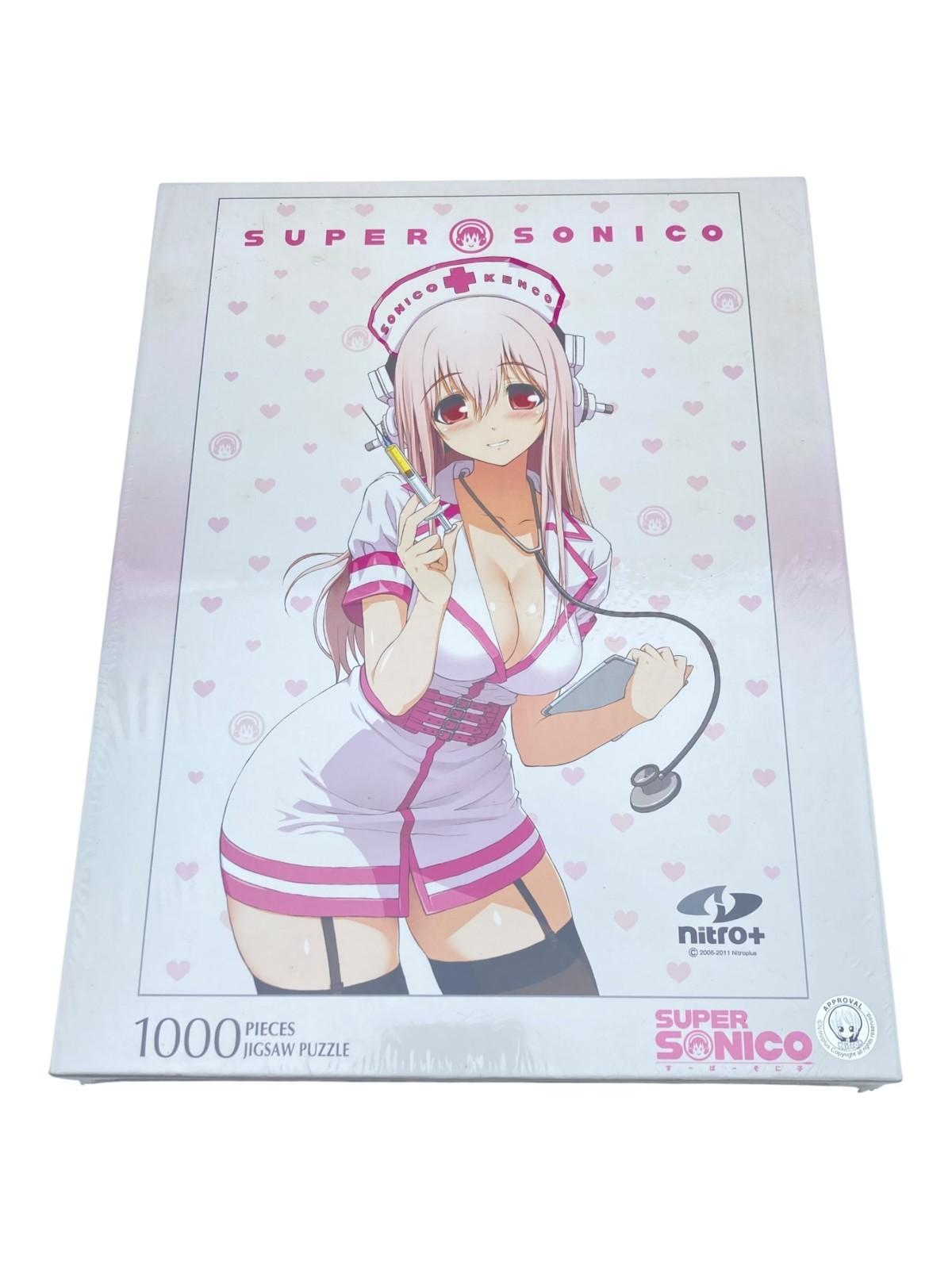 Super Sonico Nurse Jigsaw Puzzle 1000 Pieces Illustration Collectible Anime Art