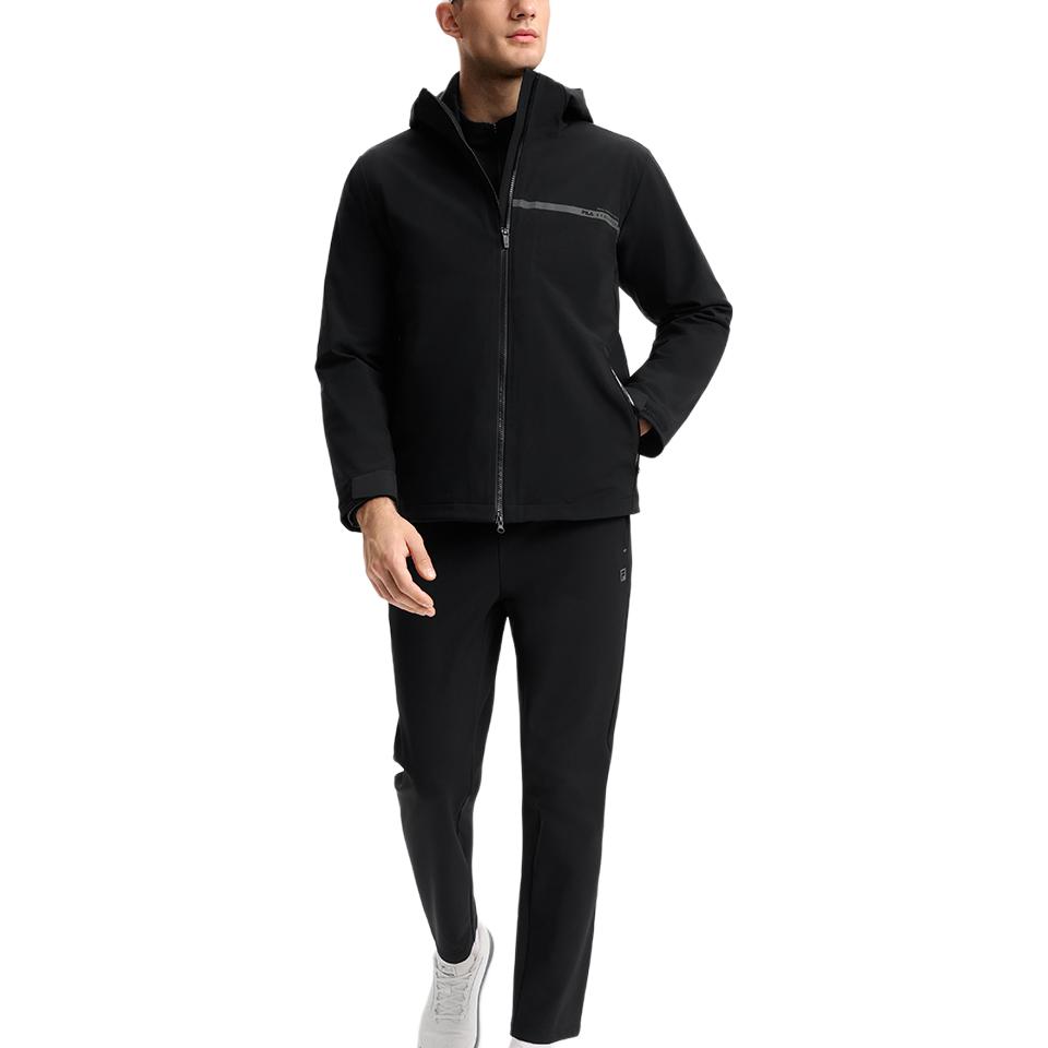 Men's Jacket FILA FitnessAthletics Down Jacket Men's Black
