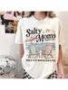 Beach Vacation Pattern Wounisex's Short Sleeved Round Neck Basic Versatile Regular Summer Casual Harajuku 90s Top Cartoon T-Shirt