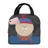 Custom Southes Anime Erics Insulated Lunch Tote Bag for Women Men Cartoon Portable Cooler Thermal Food Lunch Box School