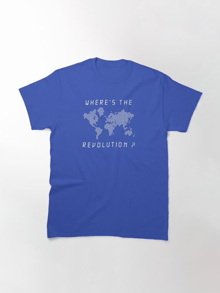 Wheres the revolution dots Classic T-Shirt